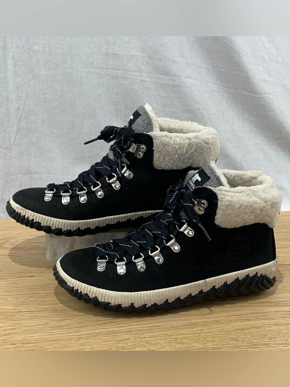 Sorel Out 'N About Plus Conquest Women’s Size 8 Black Waterproof Boots